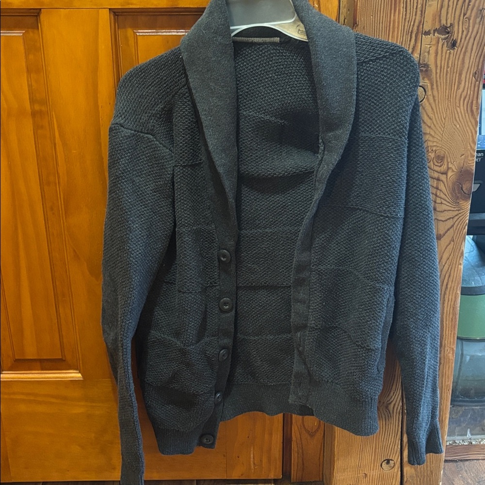 Express Charcoal Men's Cardigan